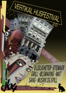 vertical festival poster